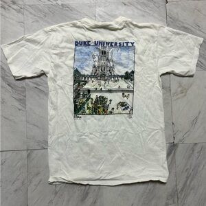 Vintage Duke University last day of class 2001 Tee Shirt